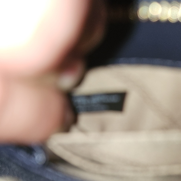 Michael Kors Blue Leatherand and Denim  Card Holder - Picture 5 of 6